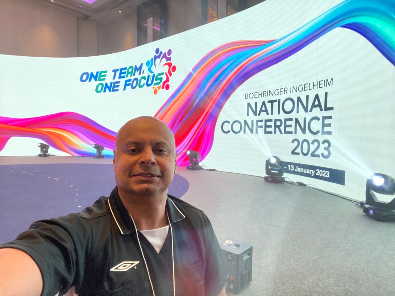 Rico Smith at the Boehringer Ingelheim National Conference