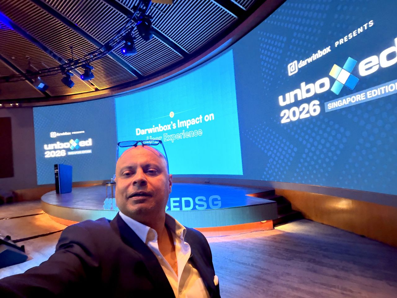 Rico Smith at Darwinbox unboxed Singapore